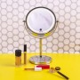 Beurer BS 55 Specchio Cosmetico Illuminato con Doppia Superfice Riflettente, Normale e Ingrandimento 7x