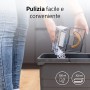ZACO V5sPro – Robot Aspirapolvere – Robot Lavapavimenti e Aspirapolvere 2 in 1 Ultrapiatto – Efficace per peli di animali,