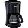 Moulinex FG1528 Principio Caffettiera Americana con Sistema Antigoccia, 6 Tazze, Potenza 600 W