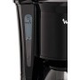 Moulinex FG1528 Principio Caffettiera Americana con Sistema Antigoccia, 6 Tazze, Potenza 600 W