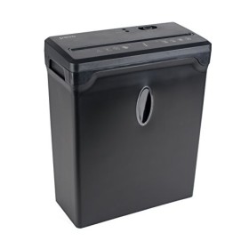 Premium distruggi documenti fino a 6 fogli, taglio a frammenti/Croce 4 X 33 mm con kreditk Art Shredder, Cestino della carta 