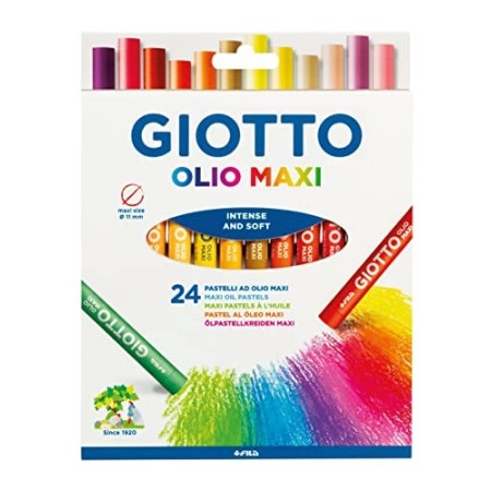 Giotto pastelli ad olio in astuccio da 24 colori