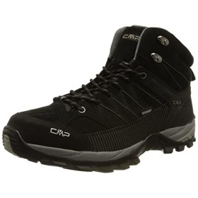 CMP Rigel Mid Trekking Shoe WP, Scarpe Alta Uomo, Nero (Negro-Grey 73uc), 45 EU