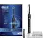 Oral-B Smart 4 4000N Spazzolino Elettrico Ricaricabile, 1 Spazzolino Nero Connesso con Bluetooth, 2 Testine di Ricambio