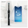 Oral-B Smart 4 4000N Spazzolino Elettrico Ricaricabile, 1 Spazzolino Nero Connesso con Bluetooth, 2 Testine di Ricambio