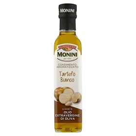 Monini Condimento a Base di Olio Extra Vergine, Aromatizzato Tartufo Bianco, 250ml