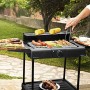 Cecotec Barbecue elettrica PerfectCountry BBQ con Potenza di 2000 W e Rivestimento RockStone (con Gambe)