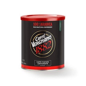 Caffè Vergnano 1882 Lattina Caffè 100% Arabica Macinato Espresso - 12 confezioni da 250 gr (totale 3 Kg)