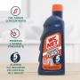Wc Net Professional Turbo, Disgorgante Gel per Scarichi Professionale, Agisce in 5 minuti, con Agenti Salvatubi, 500 ml x 6 Conf