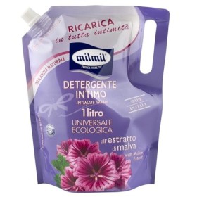 Mil Mil Detergente Intimo all'Estratto di Malva in Busta Ricarica - 1000 ml