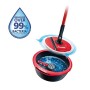 Vileda Spin & Clean SpinMop Sistema Lavapavimenti, Nero E Rosso