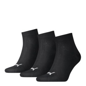 Puma Quarter Plain 3P, Calzini Unisex Adulto, Nero (Black 200), 39/42 (Taglia Produttore: 039), (Pacco da 3)