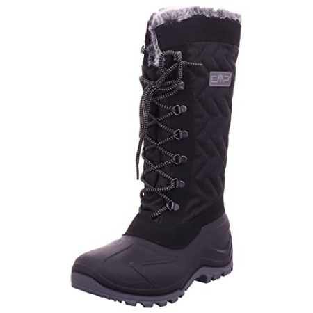 CMP Nietos, Scarpe da Arrampicata Alta Donna, Nero (Nero Mel.), 39 EU