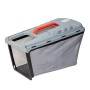 IKRA 77010300 Tosaerba ICM 2/2037, incl. 2 batterie e Doppio Dispositivo di Carica Rapida, 40 V, Grigio/Rosso/Nero