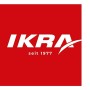 IKRA 77010300 Tosaerba ICM 2/2037, incl. 2 batterie e Doppio Dispositivo di Carica Rapida, 40 V, Grigio/Rosso/Nero