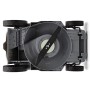 IKRA 77010300 Tosaerba ICM 2/2037, incl. 2 batterie e Doppio Dispositivo di Carica Rapida, 40 V, Grigio/Rosso/Nero