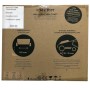 IKRA 77010300 Tosaerba ICM 2/2037, incl. 2 batterie e Doppio Dispositivo di Carica Rapida, 40 V, Grigio/Rosso/Nero