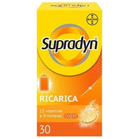 Supradyn Ricarica Integratore Alimentare Multivitaminico e di Minerali con Coenzima Q10 contro Stanchezza Fisica e Affaticamento