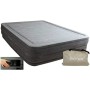 Intex 64418 Materasso Classic Matrimoniale Comfort Plush Hise Rise, Bicolor, con Pompa Interna,152 x 203 x 56 cm