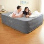 Intex 64418 Materasso Classic Matrimoniale Comfort Plush Hise Rise, Bicolor, con Pompa Interna,152 x 203 x 56 cm