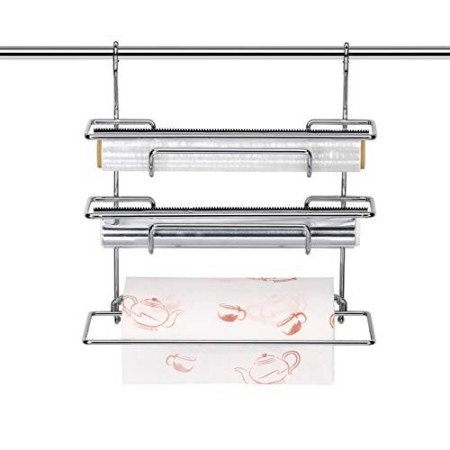 Tescoma 900056 Monti Portarotoli da Cucina, 33 cm per 3 Rotoli