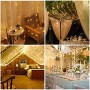 600 LED 6Mx3M Zorela Tenda Luminosa Natale IP44 Impermeabile Luci di Natale 8 Modalità Tenda Luminosa Esterno Bianco Caldo Tend