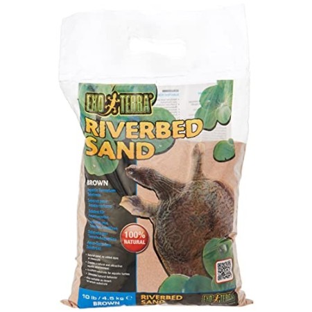 Exoterra Sabbia per Rettili Naturale Colore Marrone Confezione da 4,5 kg