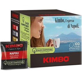Kimbo Cialde Compostabili Napoli - 100 Cialde