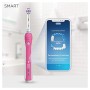 Oral-B Design Edition Smart 4-4500 Spazzolino Elettrico Ricaricabile, 1 Spazzolino Rosa Connesso con Bluetooth, 1 Testina, 1 Cus