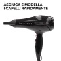 Imetec Bellissima Asciugacapelli S9 2200 Asciuga e Modella con Precisione, 2200 W, 8 Combinazioni Flusso d'Aria Temperatura