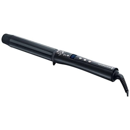 Remington Pearl CI9532, 32 mm per ricci grandi, display LCD, rivestimento ceramico di alta qualità con perle vere, nero