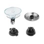 Ufesa EX4950 Spremiagrumi, 600W, Versamento continuo, Salvagoccia, Doppio cono, Filtro in acciaio inox, Braccio per facile estra