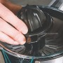 Ufesa EX4950 Spremiagrumi, 600W, Versamento continuo, Salvagoccia, Doppio cono, Filtro in acciaio inox, Braccio per facile estra