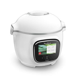 Moulinex Cookeo Touch Multicooker, 6 Litri, Bianco