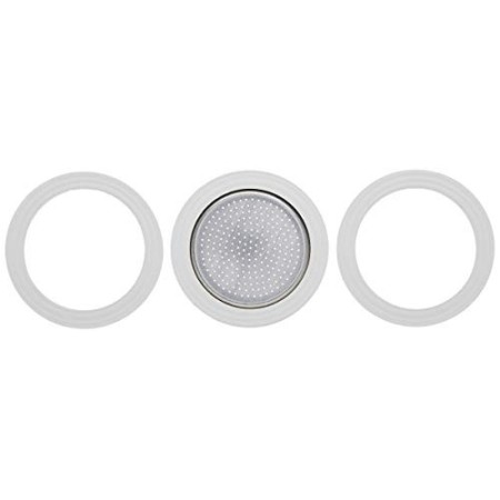 Bialetti 3 Guarnizioni e 1 Piastrina, 1 Tazza