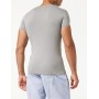 Emporio Armani Underwear 111512CC717 Canotta, Multicolore (Mehrfarbig (Grigio/Marine 13742), S (Pacco da 2) Uomo