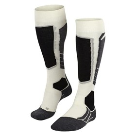 Falke – Calze da Sci SK 2 Wool Women, Donna, Skistrumpf SK 2 Wool Women, Bianco, 39-40