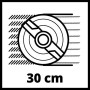 Einhell GE-CM 18/30 LI – Solo 34.131.57 Tagliaerba a spingere elettrico senza fili taglio 30 cm
