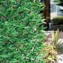 tenax Siepe Artificiale con Foglie Traliccio Estensibile in salice, Divy 3D X-Tens Bamboo, 1x2 m, Verde