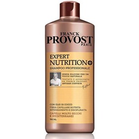 Franck Provost Shampoo Professionale Expert Nutrition +, Shampoo con Olio di Cocco per Capelli Nutriti e disciplinati, 750 ml, C