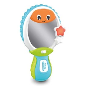 Baby Clementoni - 17329 - Baby Specchietto - Gioco Prima Infanzia - Giocattolo Elettronico Parlante Italiano (Batterie Incluse),