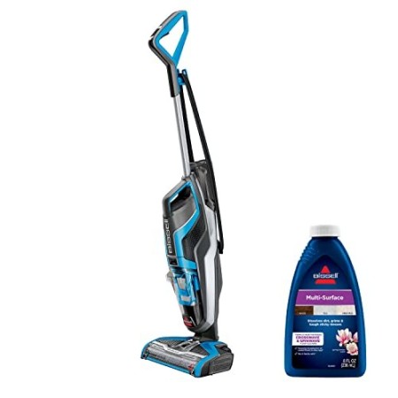 BISSELL 17132 CrossWave - Dispositivo Multisuperficie 3-in-1, Aspira, Lava & Asciuga, Pulisce Pavimenti & Tappeti, 560 W, Blu/Ti