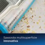 BISSELL 17132 CrossWave - Dispositivo Multisuperficie 3-in-1, Aspira, Lava & Asciuga, Pulisce Pavimenti & Tappeti, 560 W, Blu/Ti