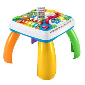 Fisher-Price DRH33 Tavolino Attività della Città con 3 Livelli di Gioco che Crescono con il Bambino, con Luci, Suoni e Frasi, 