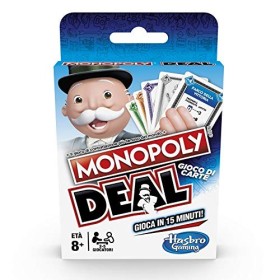 Hasbro Monopoly Deal, Gioco di Carte, Versione in Italiano, E3113