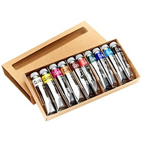 Industria Maimeri 0398100 Colori a Olio, 10 Tubi