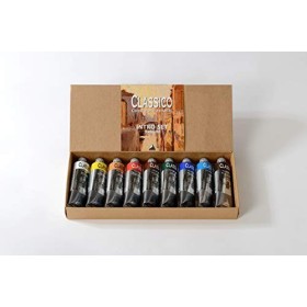 Maimeri 9192680 Set Tubi Olio Classico da 60 ml ,9 Colori Assortiti
