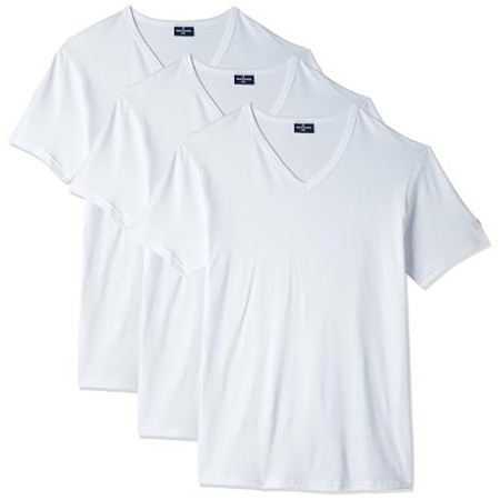Navigare 512, Maglietta intima Uomo, set da 3, Bianco, XL