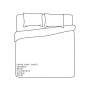 Sleep piumino super king copripiumino, cotone, Marrone