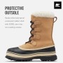 Sorel Caribou, Scarpone Invernale Donna, Marrone Buff 280, 38 EU